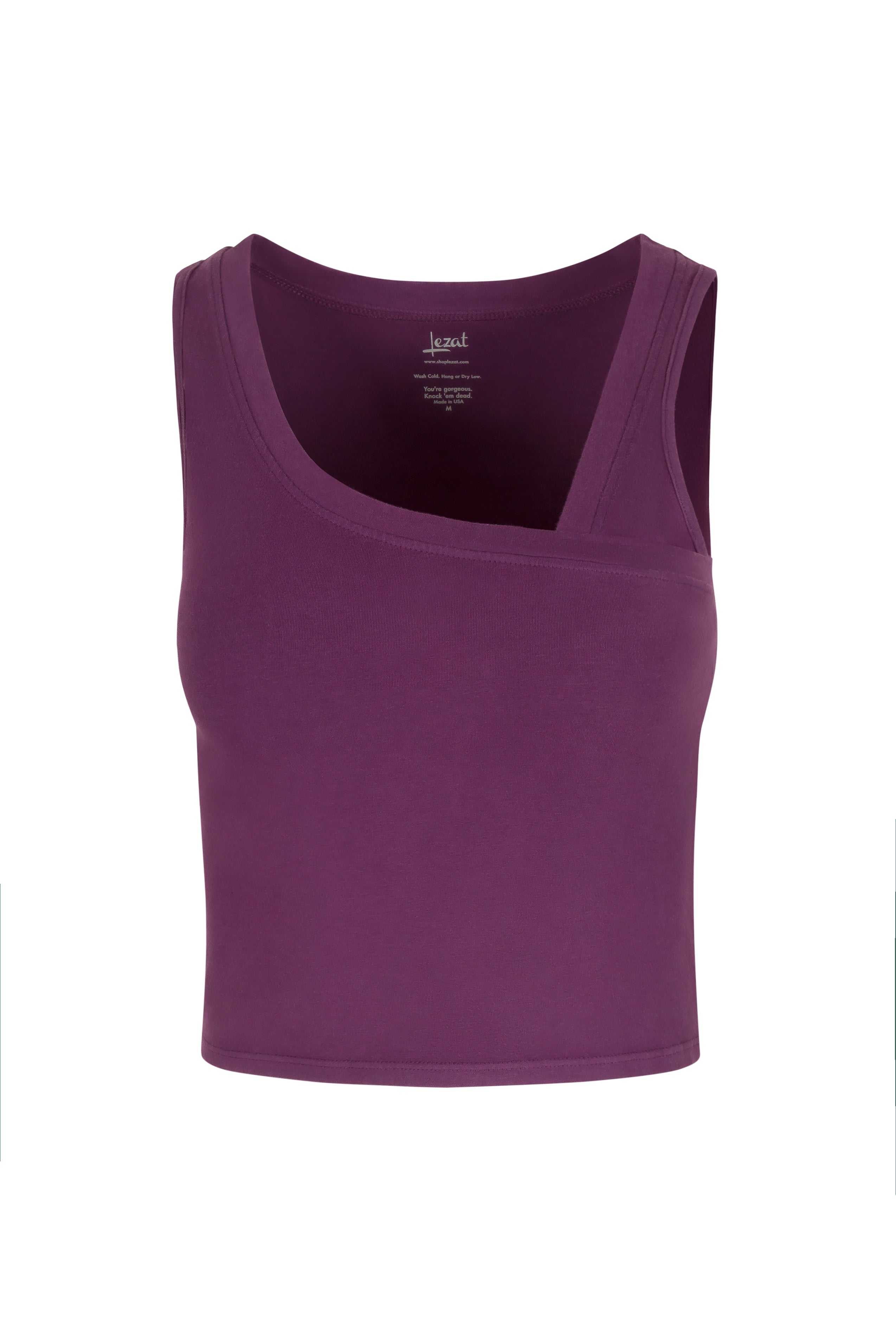 Eden Asymmetrical Organic Cotton Tank